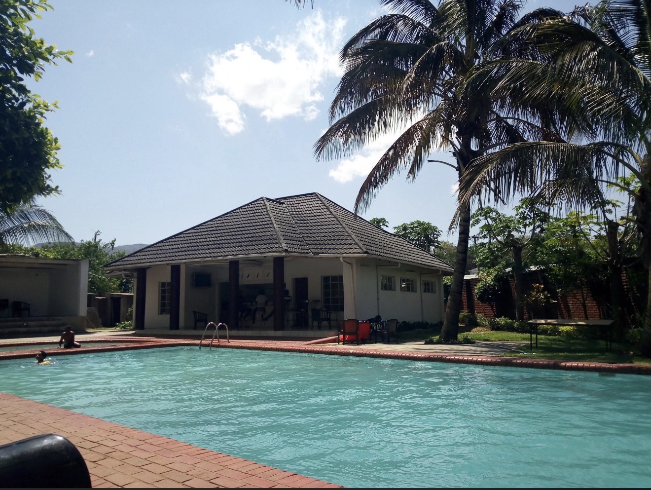 Poolside
